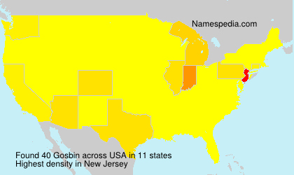 Surname Gosbin in USA Surname Gosbin in USA