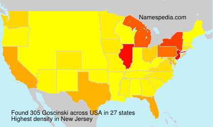 Surname Goscinski in USA Surname Goscinski in USA