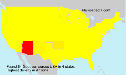 Surname Goseyun in USA Surname Goseyun in USA