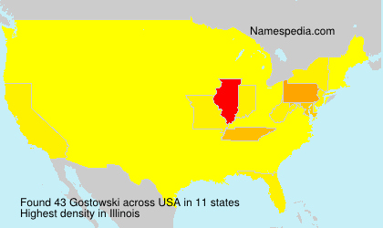 Surname Gostowski in USA Surname Gostowski in USA