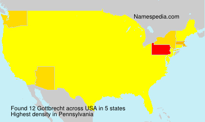 Surname Gottbrecht in USA Surname Gottbrecht in USA