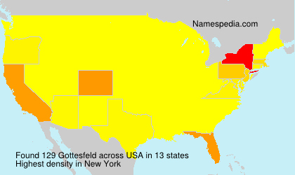Surname Gottesfeld in USA Surname Gottesfeld in USA