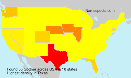 Surname Gottner in USA Surname Gottner in USA