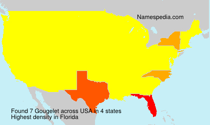 Surname Gougelet in USA Surname Gougelet in USA