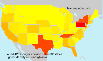 Surname Gouger in USA Surname Gouger in USA