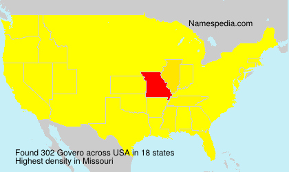 Surname Govero in USA Surname Govero in USA