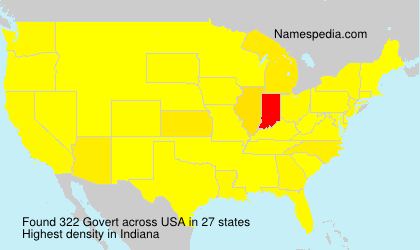 Surname Govert in USA Surname Govert in USA