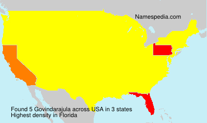 Surname Govindarajula in USA Surname Govindarajula in USA