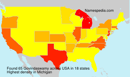 Surname Govindaswamy in USA Surname Govindaswamy in USA