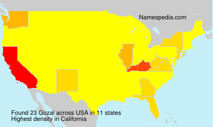 Surname Gozal in USA Surname Gozal in USA