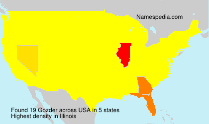 Surname Gozder in USA Surname Gozder in USA