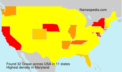 Surname Graae in USA Surname Graae in USA