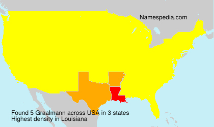 Surname Graalmann in USA Surname Graalmann in USA