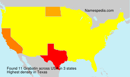Surname Grabatin in USA Surname Grabatin in USA