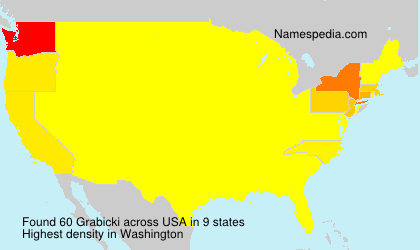 Surname Grabicki in USA Surname Grabicki in USA