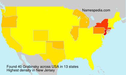 Surname Grabinsky in USA Surname Grabinsky in USA