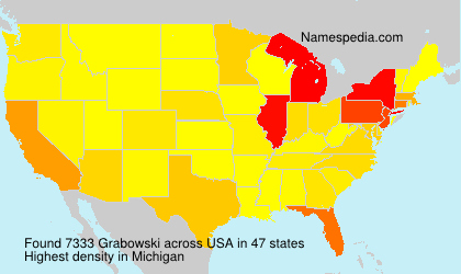Surname Grabowski in USA Surname Grabowski in USA