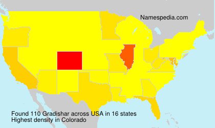 Surname Gradishar in USA Surname Gradishar in USA