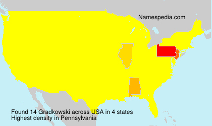 Surname Gradkowski in USA Surname Gradkowski in USA