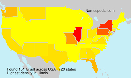 Surname Gradl in USA Surname Gradl in USA