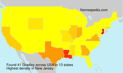 Surname Gradley in USA Surname Gradley in USA