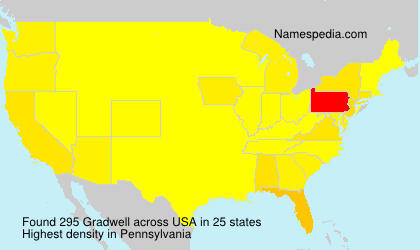 Surname Gradwell in USA Surname Gradwell in USA