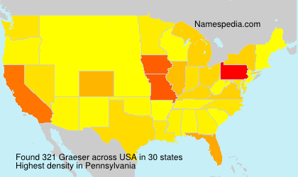 Surname Graeser in USA Surname Graeser in USA