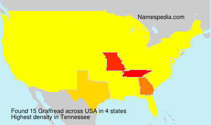 Surname Graffread in USA Surname Graffread in USA