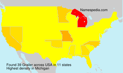 Surname Grailer in USA Surname Grailer in USA