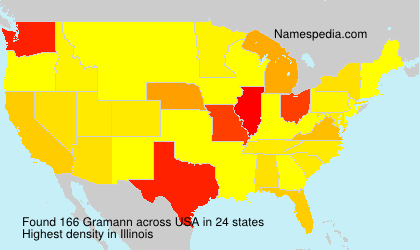 Surname Gramann in USA Surname Gramann in USA