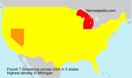 Surname Gramenos in USA Surname Gramenos in USA