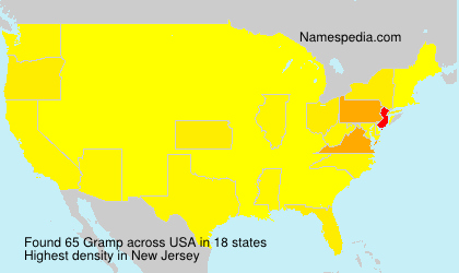 Surname Gramp in USA Surname Gramp in USA