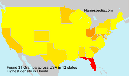 Surname Grampa in USA Surname Grampa in USA