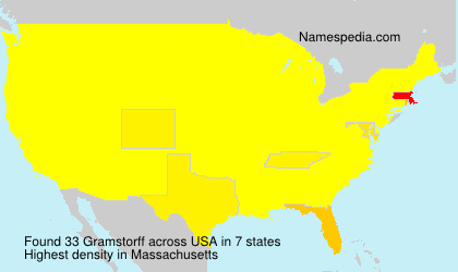Surname Gramstorff in USA Surname Gramstorff in USA
