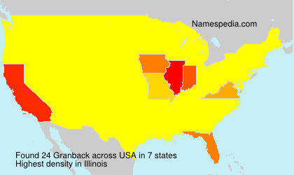 Surname Granback in USA Surname Granback in USA