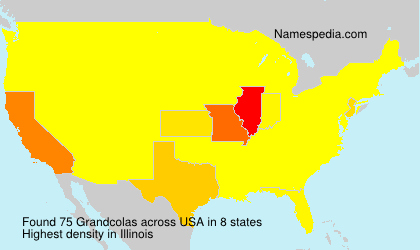 Surname Grandcolas in USA Surname Grandcolas in USA