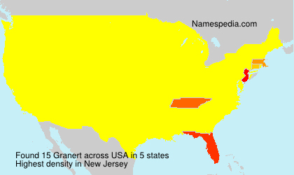 Surname Granert in USA Surname Granert in USA