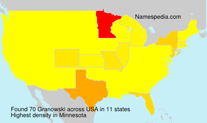 Surname Granowski in USA Surname Granowski in USA