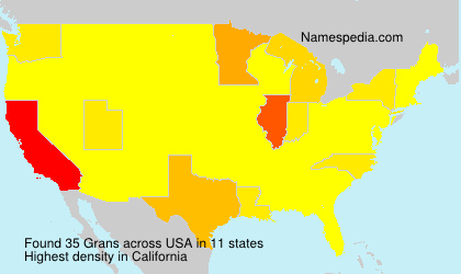 Surname Grans in USA Surname Grans in USA
