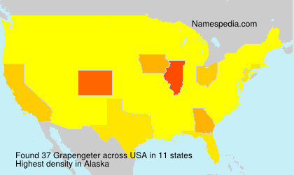 Surname Grapengeter in USA Surname Grapengeter in USA