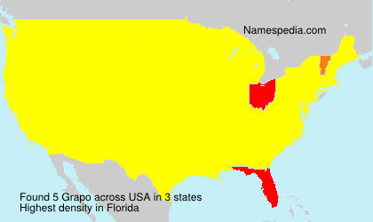 Surname Grapo in USA Surname Grapo in USA