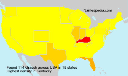 Surname Grasch in USA Surname Grasch in USA