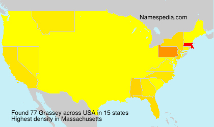 Surname Grassey in USA Surname Grassey in USA