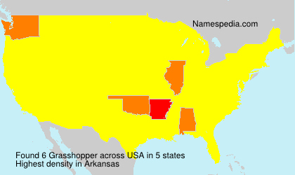 Surname Grasshopper in USA Surname Grasshopper in USA