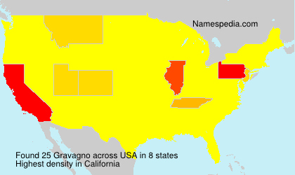 Surname Gravagno in USA Surname Gravagno in USA