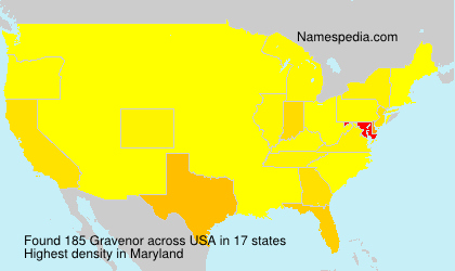 Surname Gravenor in USA Surname Gravenor in USA