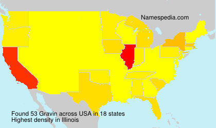 Surname Gravin in USA Surname Gravin in USA
