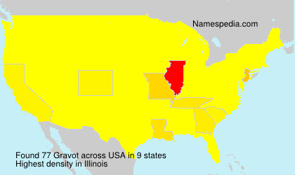 Surname Gravot in USA Surname Gravot in USA