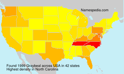 Surname Graybeal in USA Surname Graybeal in USA