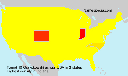 Surname Grayckowski in USA Surname Grayckowski in USA